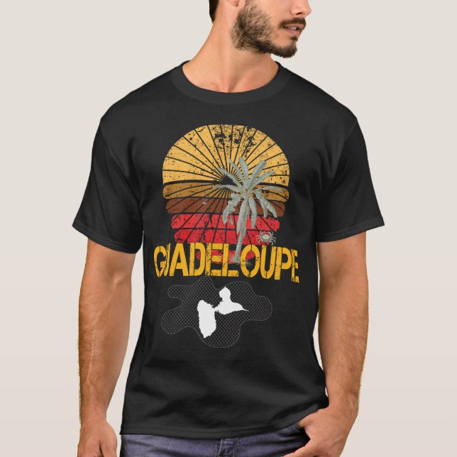 Camiseta Idee cadeau GUADELOUPE 971 Gwada (Frente)
