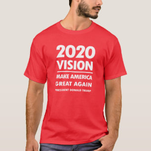 Camiseta Ideia 2020 do presente da reunião da eleição do