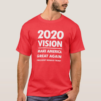 Camiseta Ideia 2020 do presente da reunião da eleição do