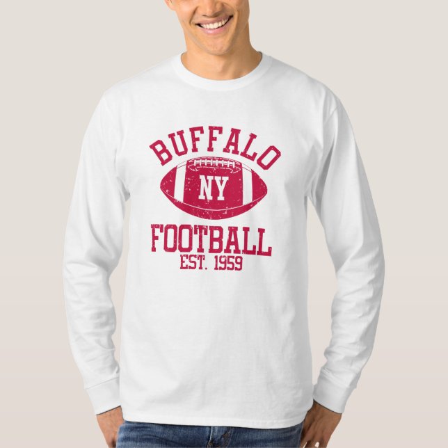 Camiseta Ideia atual do adversário do futebol de Buffalo (Frente)