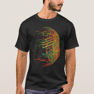 Camiseta Ideia Binária De Presente Mundial - Circ Chip De C