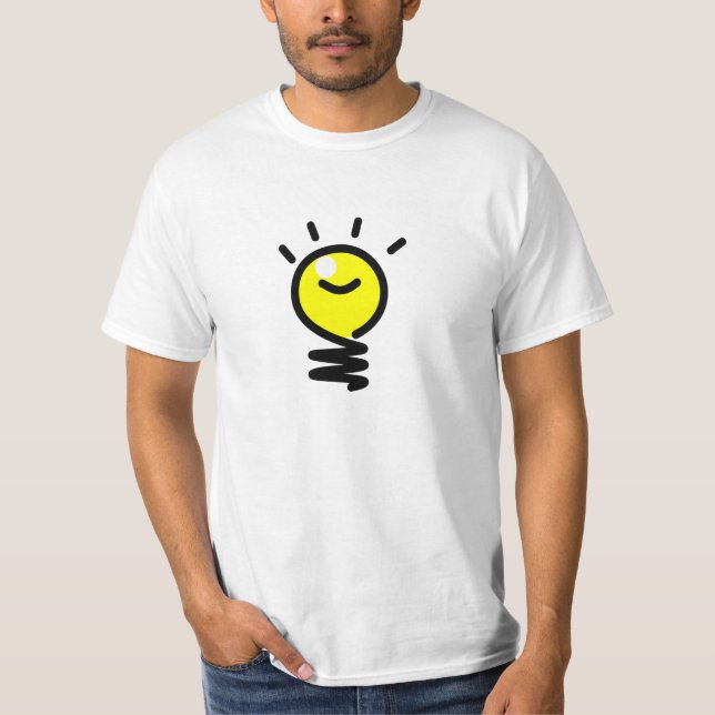 Camiseta Ideia da ampola (Frente)
