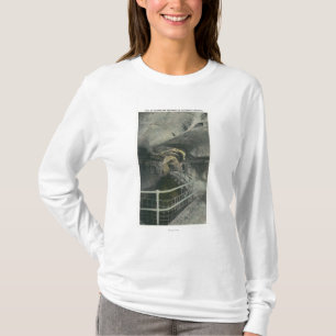 Camiseta Ideia da arcada da catedral da piscina de Siloam