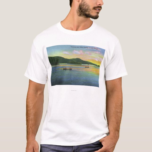 Camiseta Ideia da aterragem de Bolton de Canoeing dos (Frente)