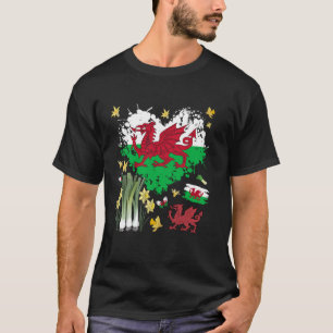 Camiseta Ideia da Bandeira do Dia de São Davi para Crianças