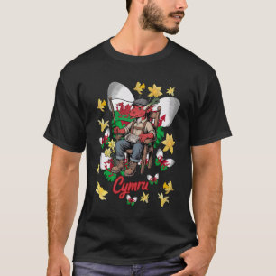 Camiseta Ideia da Bandeira do País de Gales Cymru para Home