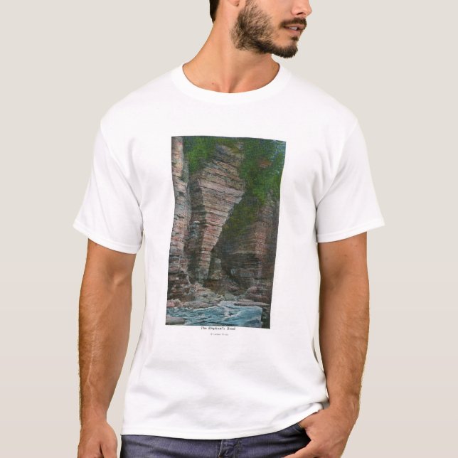 Camiseta Ideia da cabeça do elefante (Frente)