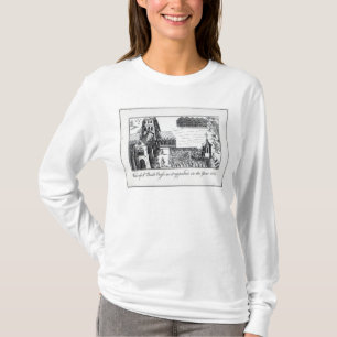 Camiseta Ideia da cruz de St Paul
