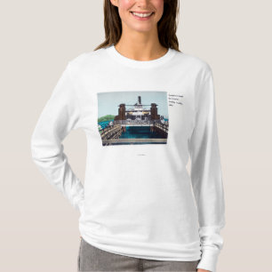 Camiseta Ideia da feira de comércio do ferryboat de