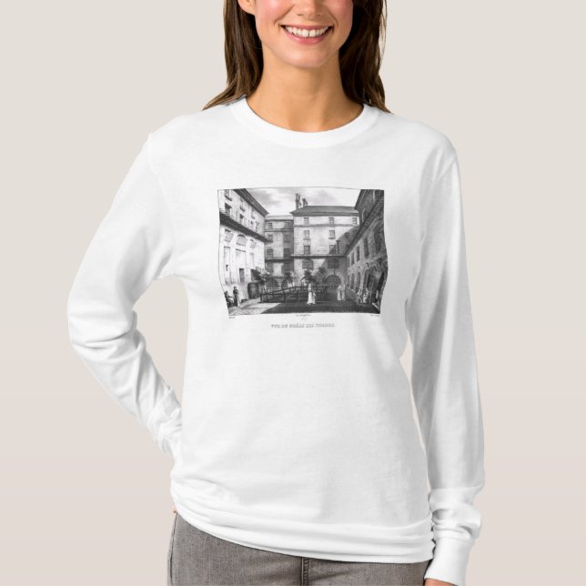 Camiseta Ideia da jarda das mulheres (Frente)