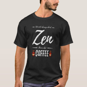 Camiseta Ideia da Meditação Zen Yoga, Bebê Café
