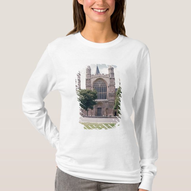 Camiseta Ideia da parte dianteira ocidental da catedral de (Frente)