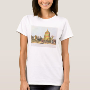 Camiseta Ideia da procissão do prepara sagrado do camelo