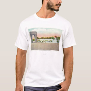 Camiseta Ideia da rua da porta de Clifton