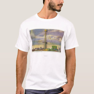Camiseta Ideia das ciências sociais e do passeio do céu
