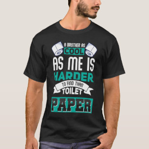 Camiseta Ideia de aniversário para irmãos e filhos