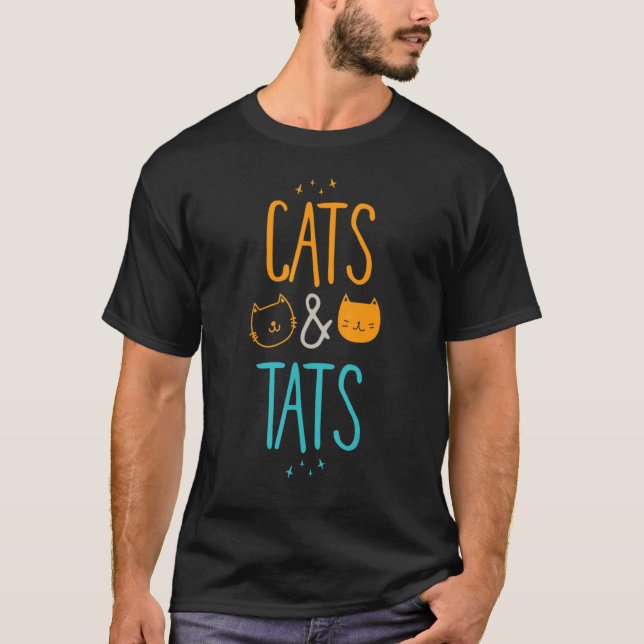 Camiseta Ideia De Atto De Gatos E Ats (Frente)