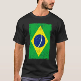 Camiseta Ideia de Bandeira Brasileira para Homens e Herança