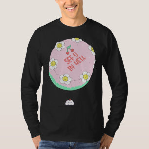Camiseta Ideia de Bolo de Despedida para Colega de Equipe q