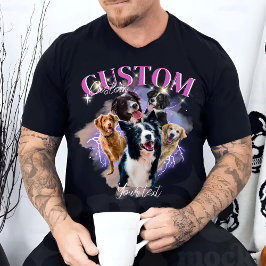 Camiseta Ideia de Bootleg dos anos 90 aqui dá presentes