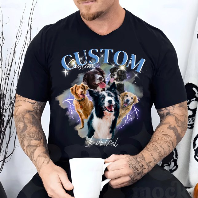 Camiseta Ideia de Bootleg dos anos 90 aqui dá presentes (Criador carregado)