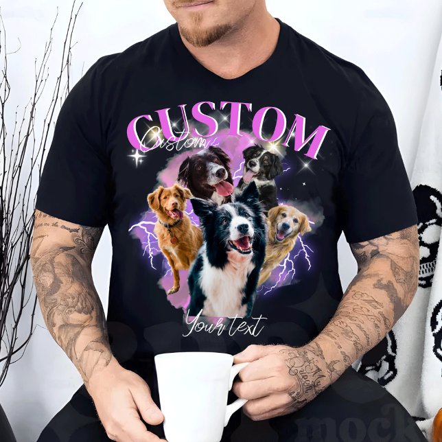 Camiseta Ideia de Bootleg dos anos 90 aqui dá presentes (Criador carregado)