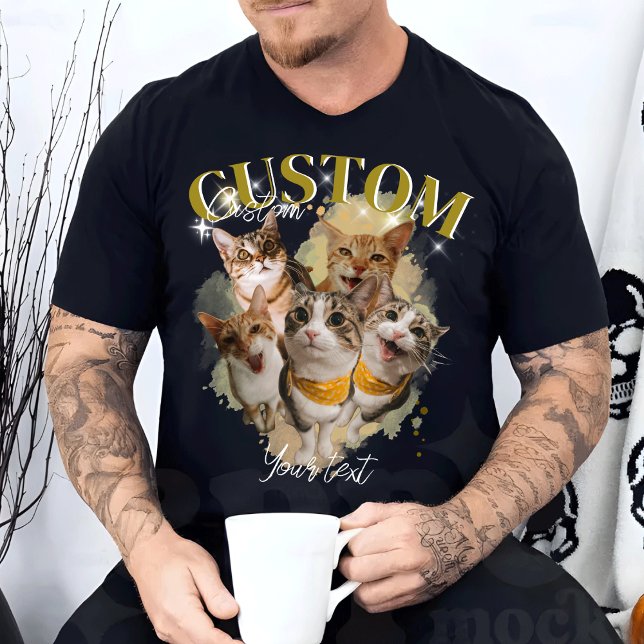 Camiseta Ideia de Bootleg dos anos 90 aqui dá presentes (Criador carregado)