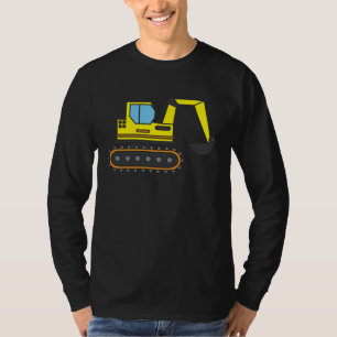 Camiseta Ideia de canteiro de obras u2013 escavadeiras ador