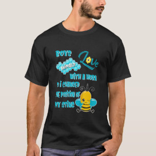 Camiseta Ideia de Crianças Abelhas para Meninos Apicultura 