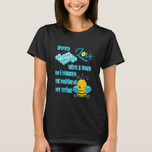 Camiseta Ideia de Crianças Abelhas para Meninos Apicultura 