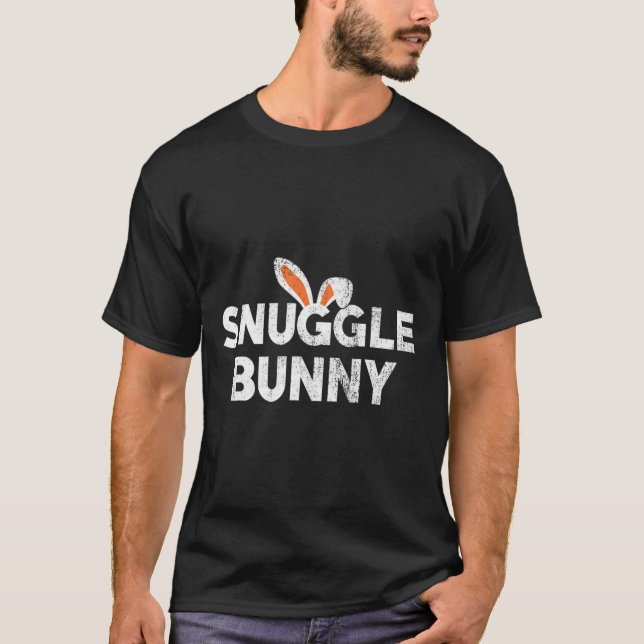 Camiseta Ideia de Dia de Páscoa do Coelhinho Fofo  (Frente)