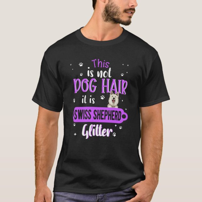 Camiseta Ideia de doação engraçada de pastor branco suíço (Frente)