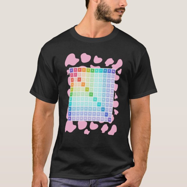 Camiseta Ideia de Fantasia de Matemática com Estampa de Vac (Frente)