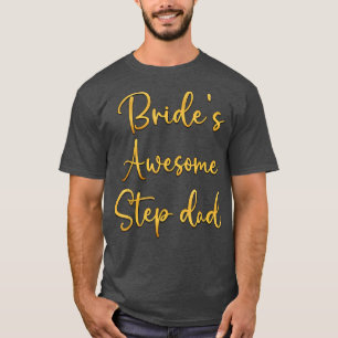 Camiseta Ideia de Festa de casamento Pai Passo Incrível da