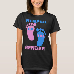 Camiseta Ideia de festa de revelação de gênero do Cute Keep