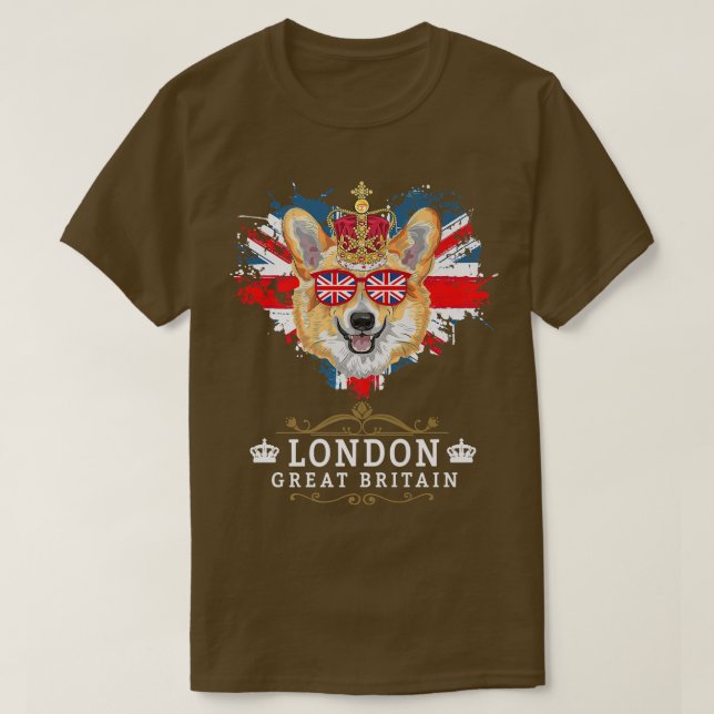 Camiseta Ideia De Londres Para Crianças Com Sindicato Da ba (Frente do Design)
