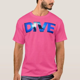 Camiseta Ideia De Mergulho Scuba Para Mergulhadores