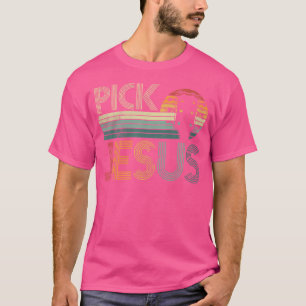 Camiseta Ideia de Músico Religioso Jesus Guitarra Adoração