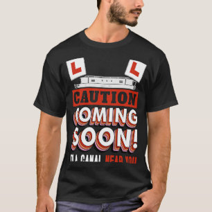 Camiseta Ideia De Narrowboat Para Homens E Canal Boat Para