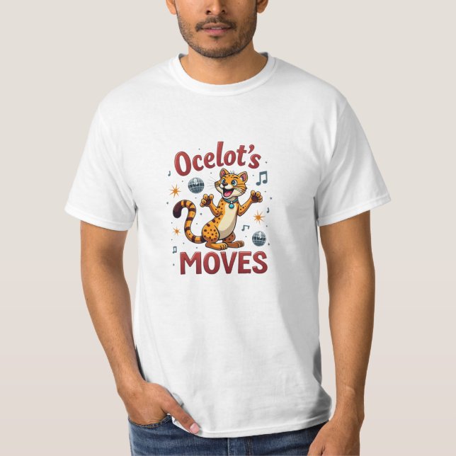 Camiseta Ideia de Oferta de Ocupantes Ocelot (Frente)