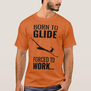 Camiseta Ideia de presente de piloto de planador de planado
