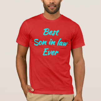 Camiseta Ideia de presente legal - Melhor genro de todos os