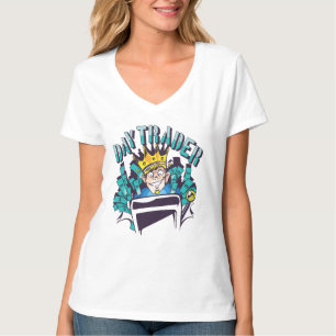 Camiseta Ideia de Presente para Negociantes Intradiários