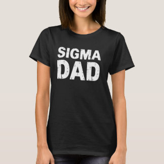 Camiseta Ideia de presente para pai Sigma Irmandade
