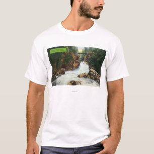 Camiseta Ideia de quedas da garganta de Lynn