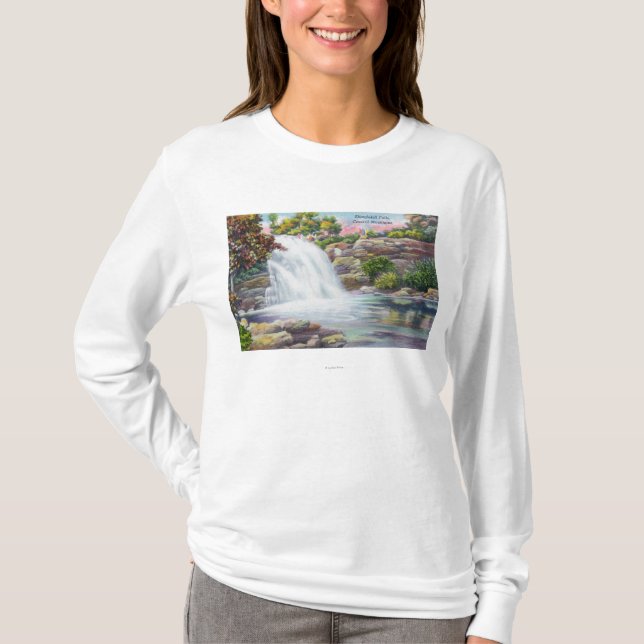 Camiseta Ideia de quedas de Shinglekill (Frente)