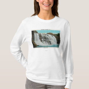 Camiseta Ideia de quedas do arco-íris