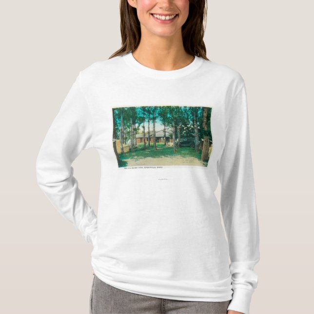 Camiseta Ideia de quedas municipais de Idaho do parque do (Frente)