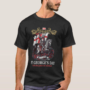 Camiseta Ideia de Roupa para o Dia de São Jorge Mulheres &