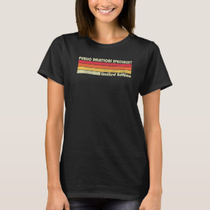 Camiseta Ideia de Trabalhador Especialista em Relações Públ